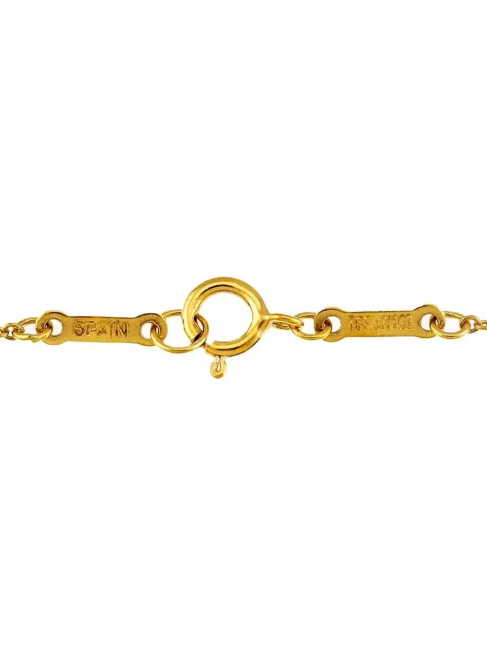 Tiffany & Co Open Heart Width 22 Necklace 41 18k YG Yellow Gold